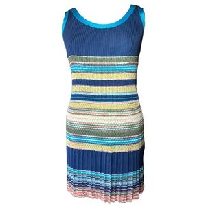MISSONI Striped Knit Mini Dress |